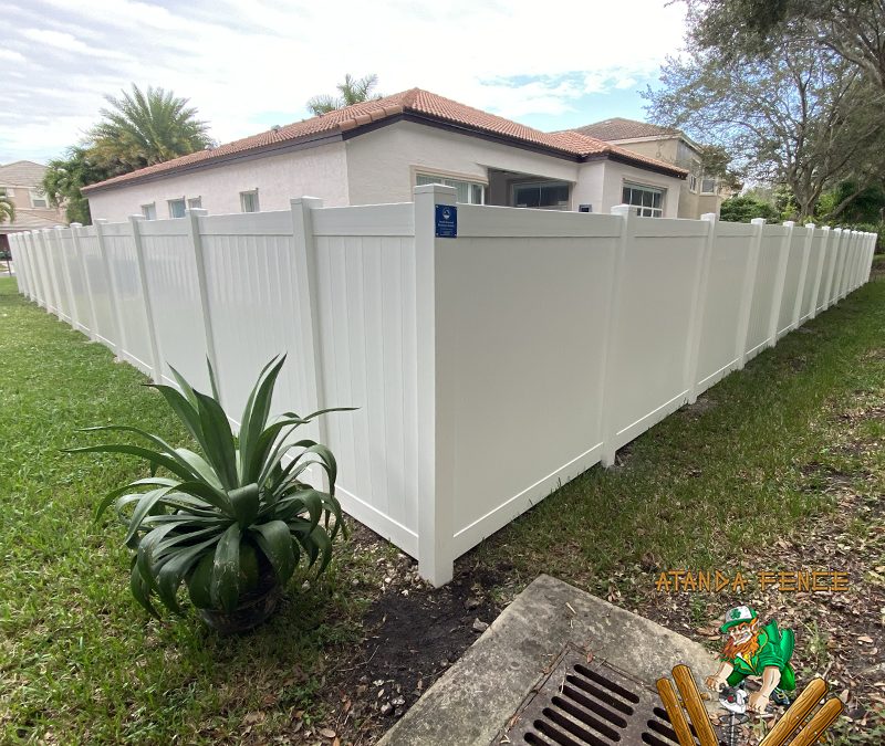 Tongue & Groove PVC Fence